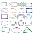 Rubber Stamps vector image