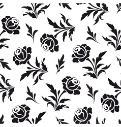 Floral pattern vector image