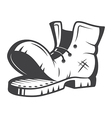 Old boot Old boot vector image