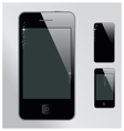 Realistic mobile phone vector image