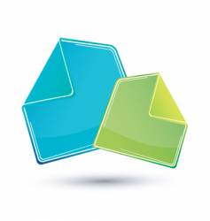 Notepaper vector image