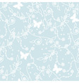 Seamless floral pattern vector image