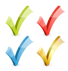 Check Marks vector image