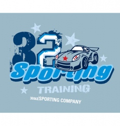 Sporting vector image