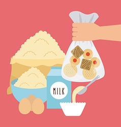 Homemade delights Homemade delights vector image