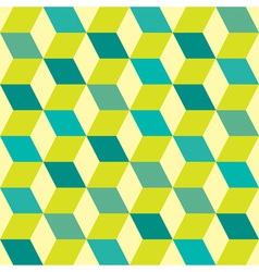 Seventies green seamless vector image