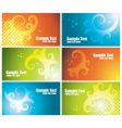 Business cards vector image