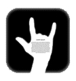 Rock and roll vector image