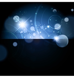 Abstract bright galaxy background vector image
