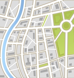 Background of city map vector image