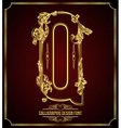 Calligraphic font Letter Q Calligraphic font Letter Q vector image