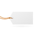 Paper label vector image