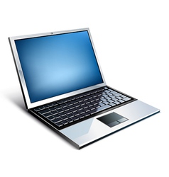 Laptop vector image
