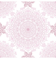 Decorative seamless pattern vector image