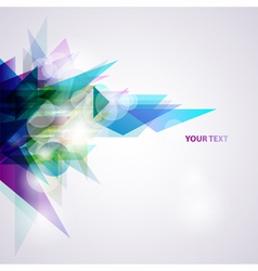 Abstract geometrical background vector image