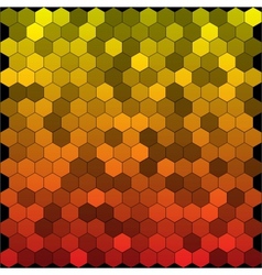 Seamless abstract hexagon background vector image