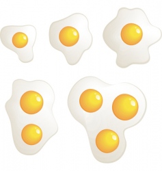 Omelet evolution set vector image