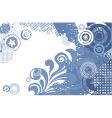 Collage border vector image