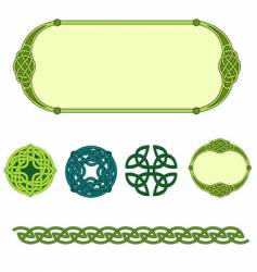 Celtic symbols vector image