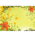 Retro grunge background vector image