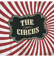 Classical circus background vector image