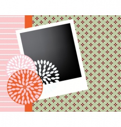 Greeting card vector image