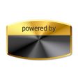 Powered by vector image