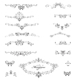 Monograms vector image