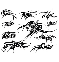 Tribal tattoo vector image