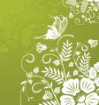 Background flower vector image