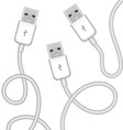 Vector USB plugs vector image