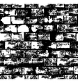 Seamless pattern with brick wall vector image