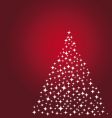 Stars Christmas tree Stars Christmas tree vector image