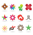 Contemporary Logo Collection vector image