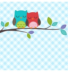 Couple of owls Couple of owls vector image