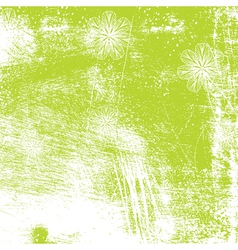 Distressed Floral Background vector image