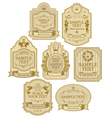Labels vector image
