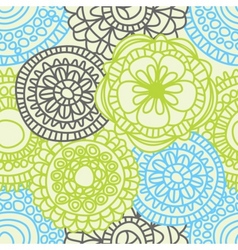 Stylish floral background vector image