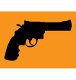 Gun silhouettes vector image
