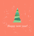 Christmas tree vector image