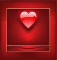 Valentine box vector image