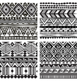 Seamless tribal texture vector image