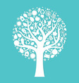Eco tree vector image