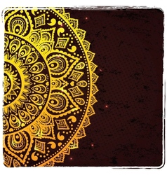 Beautiful Indian ornament vector image