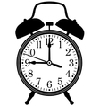 Retro alarm clock vector image
