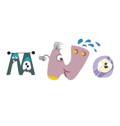 Alphabet vector image