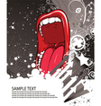 Concert poster vector image