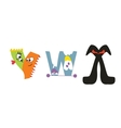 Alphabet vector image