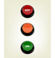 Power button vector image