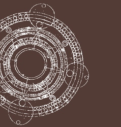 Maya calendar vector image